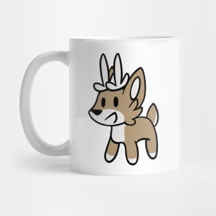 Plush deer. Mug